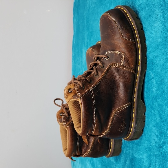 Dr. Martens Men's Brown Leather Nathan Boots Size 13M - Picture 6 of 11